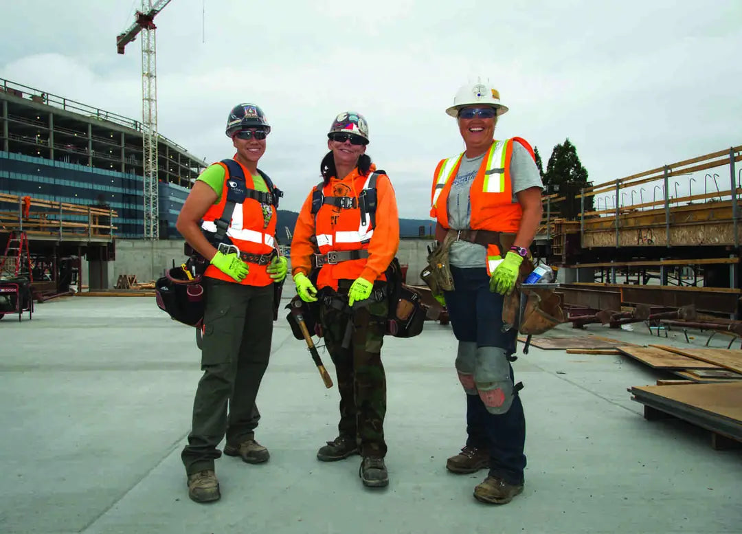 Crew on a construction site