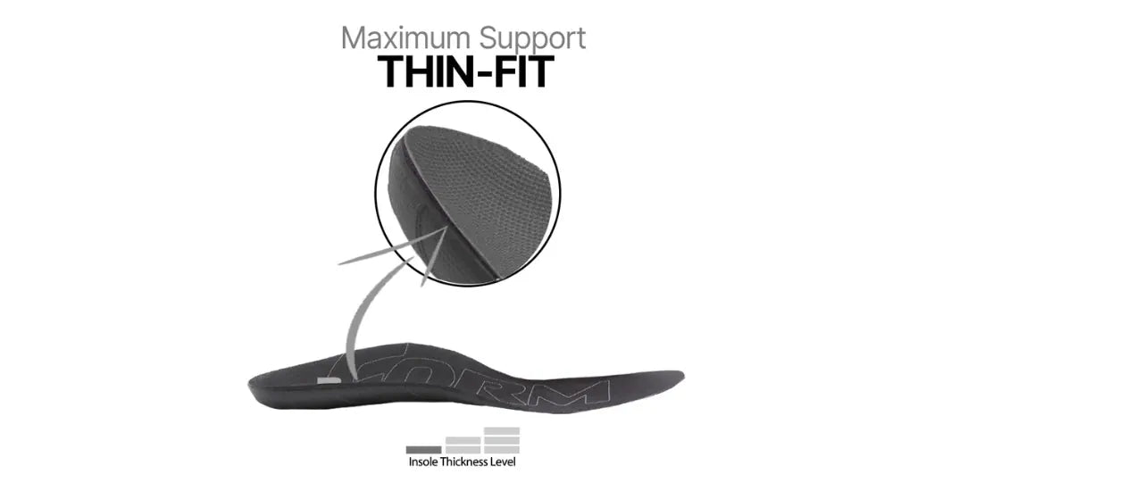 Boost Comfort with Thin Insoles Without Crowding Your Shoes – Form Insoles
