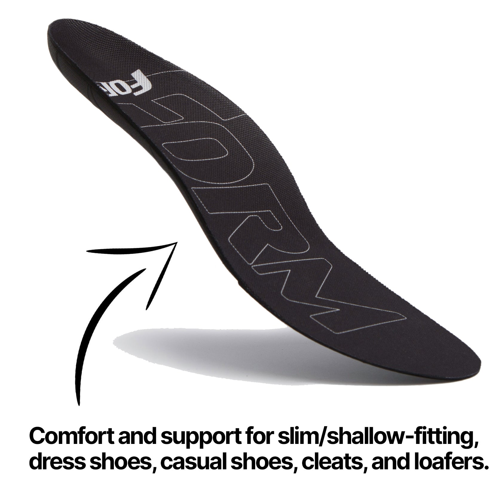 Thin-Fit Insoles for Dress Shoes with Maximum Support – Form Insoles