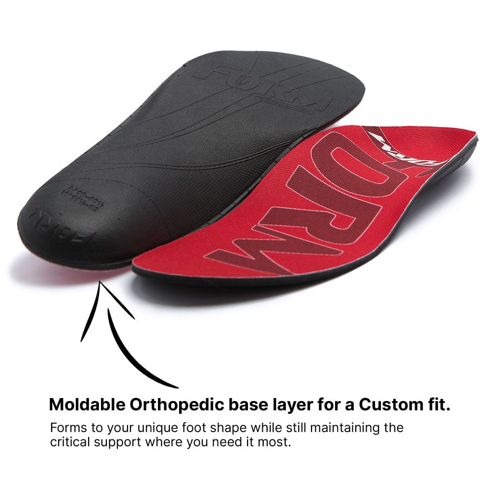 Narrow Fit Insoles for Boots & Shoes with Maximum Support – Form Insoles